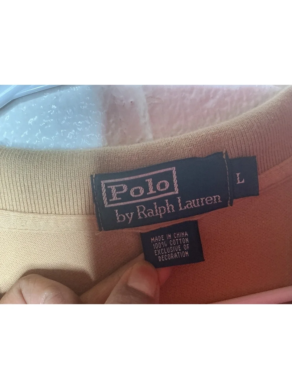 < Polo Ralph Lauren Tan/Brown Men’s Classic Polo Shirt >